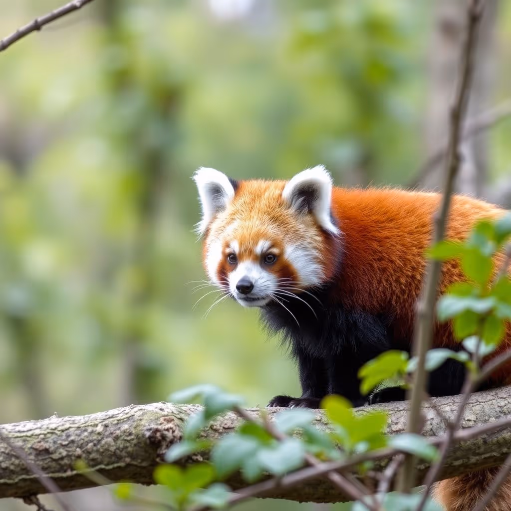 image of the red panda